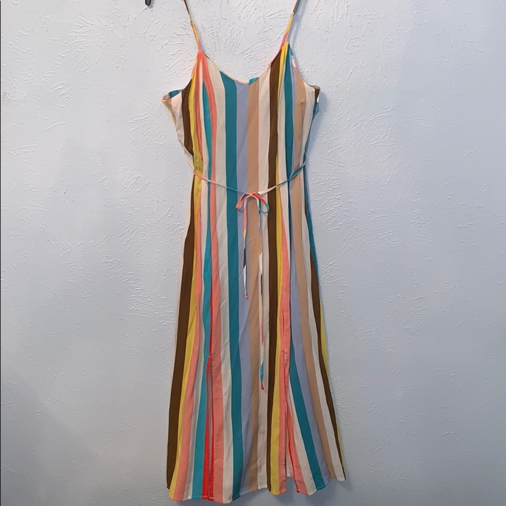 Double Front Spilt Target Dress